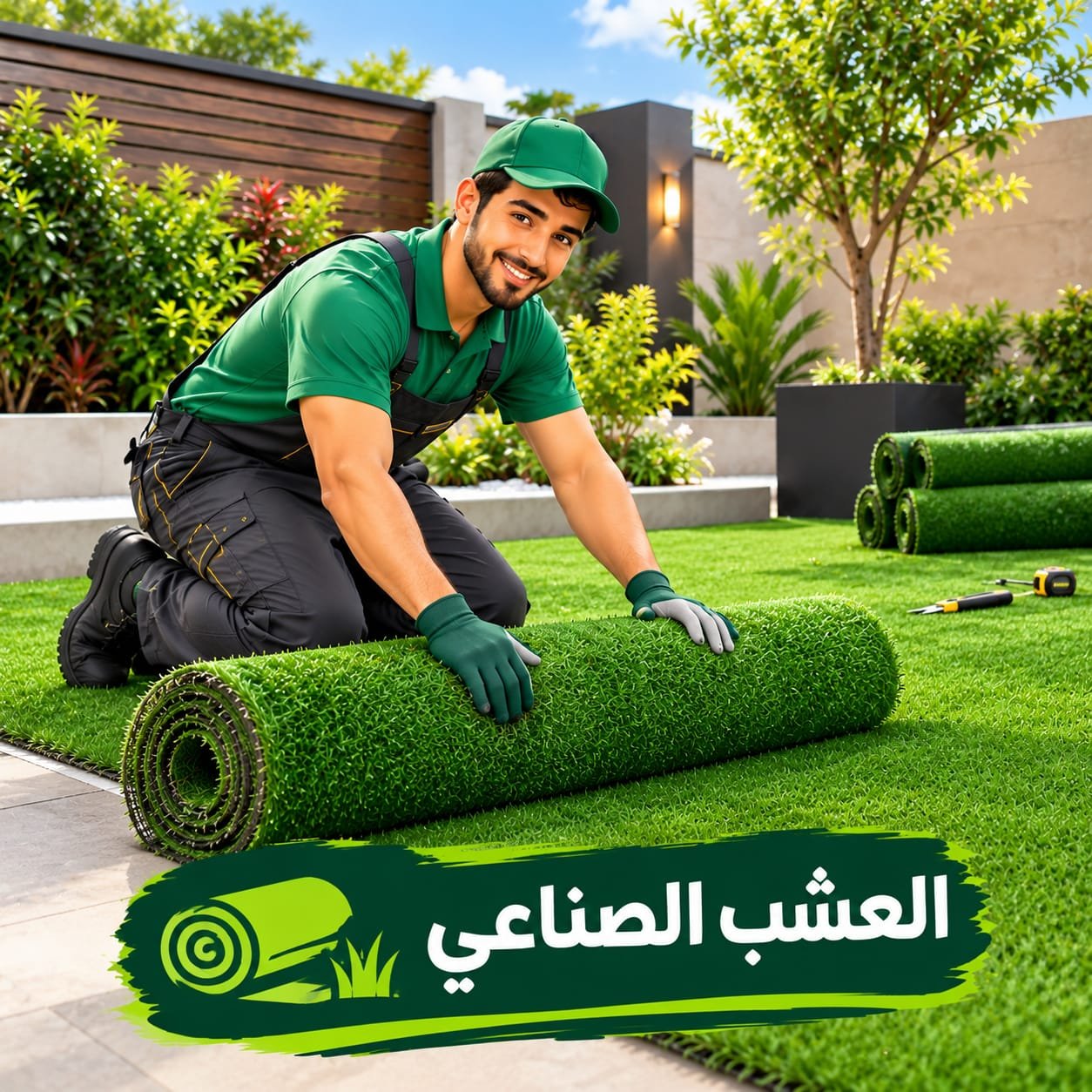تركيب العشب الصناعي بالرياض